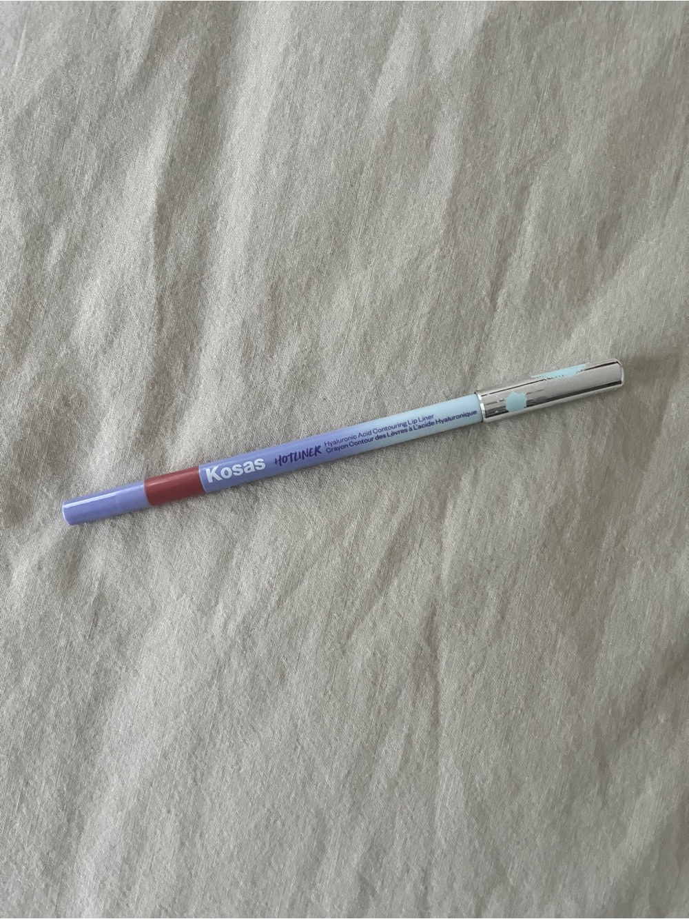 Kosas Hotliner Hyaluronic Acid Contouring Lip Liner in “beyond”